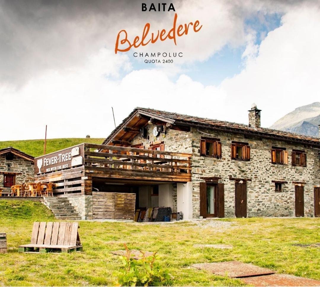 Rifugio Baita Belvedere Champoluc Esterno foto